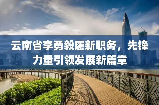 云南省李勇毅履新職務(wù)，先鋒力量引領(lǐng)發(fā)展新篇章