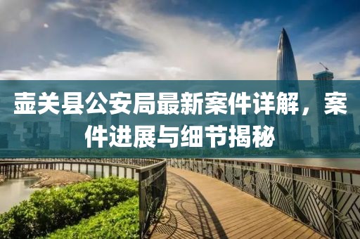 壺關(guān)縣公安局最新案件詳解，案件進(jìn)展與細(xì)節(jié)揭秘