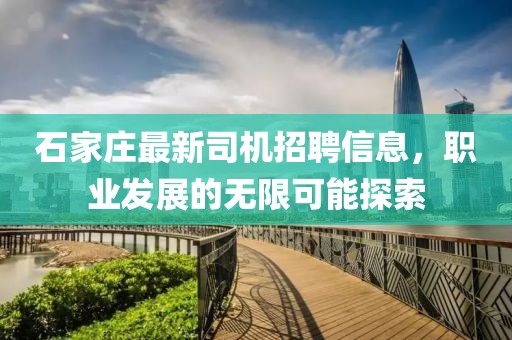 石家莊最新司機(jī)招聘信息，職業(yè)發(fā)展的無限可能探索