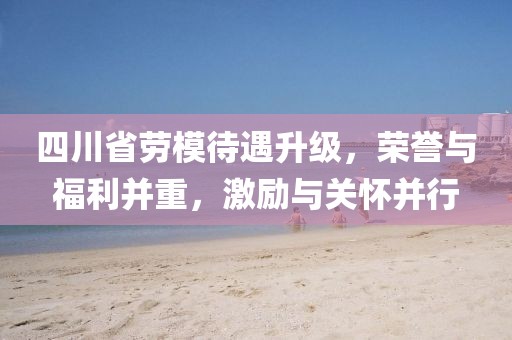 四川省勞模待遇升級，榮譽與福利并重，激勵與關(guān)懷并行