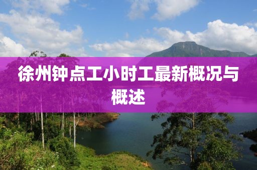 徐州鐘點工小時工最新概況與概述