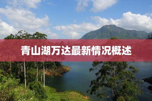 青山湖萬達最新情況概述