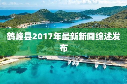 鶴峰縣2017年最新新聞綜述發(fā)布