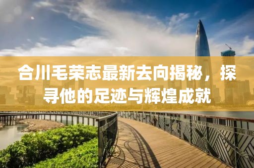 合川毛榮志最新去向揭秘，探尋他的足跡與輝煌成就
