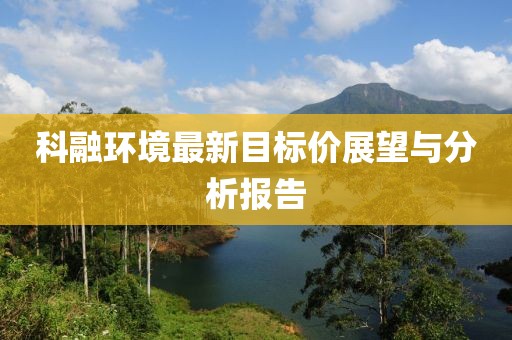 科融環(huán)境最新目標(biāo)價(jià)展望與分析報(bào)告