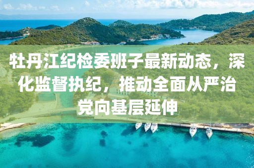 牡丹江紀(jì)檢委班子最新動(dòng)態(tài)，深化監(jiān)督執(zhí)紀(jì)，推動(dòng)全面從嚴(yán)治黨向基層延伸