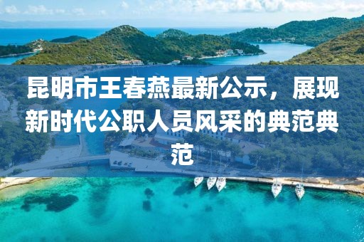 昆明市王春燕最新公示，展現(xiàn)新時(shí)代公職人員風(fēng)采的典范典范