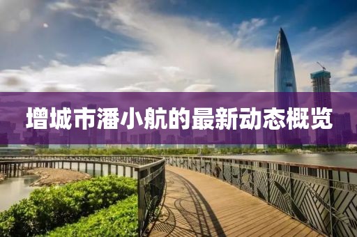 增城市潘小航的最新動(dòng)態(tài)概覽