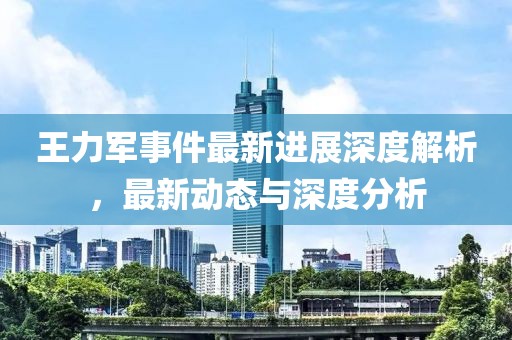 王力軍事件最新進展深度解析，最新動態(tài)與深度分析