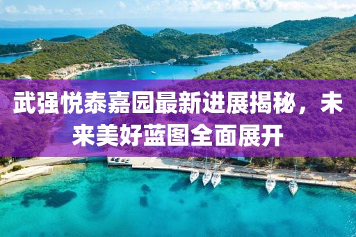 武強(qiáng)悅泰嘉園最新進(jìn)展揭秘，未來(lái)美好藍(lán)圖全面展開(kāi)
