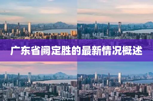 廣東省闕定勝的最新情況概述