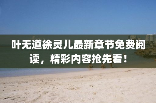 葉無道徐靈兒最新章節(jié)免費(fèi)閱讀，精彩內(nèi)容搶先看！