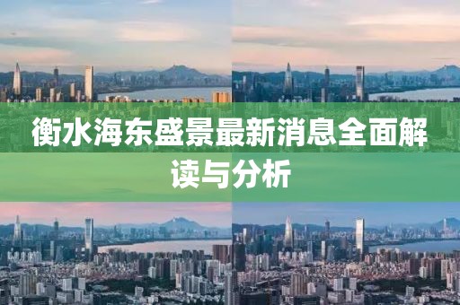衡水海東盛景最新消息全面解讀與分析