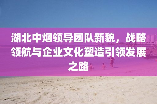 湖北中煙領(lǐng)導團隊新貌，戰(zhàn)略領(lǐng)航與企業(yè)文化塑造引領(lǐng)發(fā)展之路