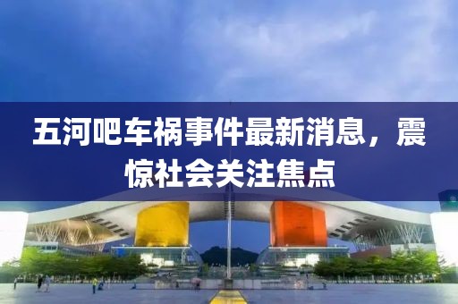 五河吧車禍事件最新消息，震驚社會關注焦點