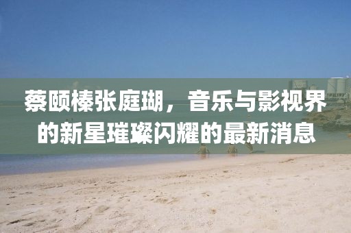 蔡頤榛張庭瑚，音樂(lè)與影視界的新星璀璨閃耀的最新消息