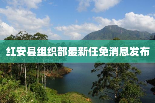 紅安縣組織部最新任免消息發(fā)布