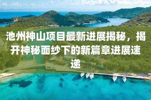 池州神山項目最新進展揭秘，揭開神秘面紗下的新篇章進展速遞