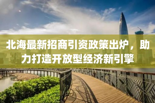 北海最新招商引資政策出爐，助力打造開放型經(jīng)濟(jì)新引擎