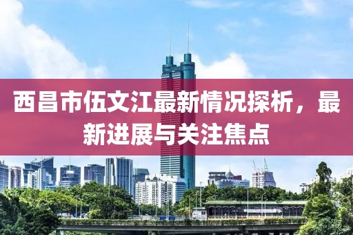 西昌市伍文江最新情況探析，最新進(jìn)展與關(guān)注焦點(diǎn)
