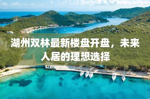 湖州雙林最新樓盤開盤，未來人居的理想選擇