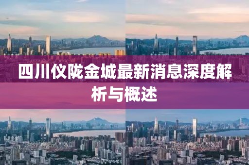 四川儀隴金城最新消息深度解析與概述