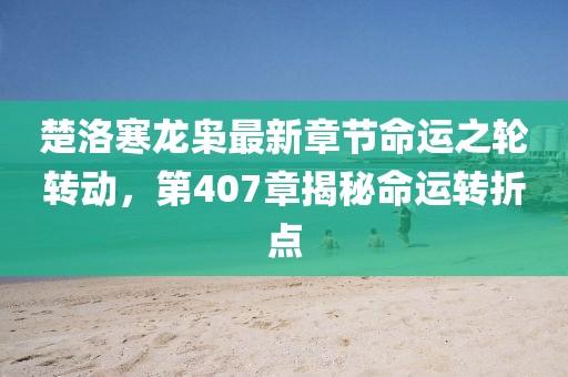 楚洛寒龍梟最新章節(jié)命運(yùn)之輪轉(zhuǎn)動(dòng)，第407章揭秘命運(yùn)轉(zhuǎn)折點(diǎn)