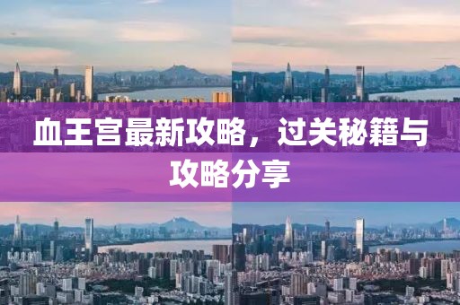 血王宮最新攻略，過(guò)關(guān)秘籍與攻略分享