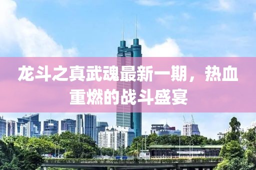 龍斗之真武魂最新一期，熱血重燃的戰(zhàn)斗盛宴
