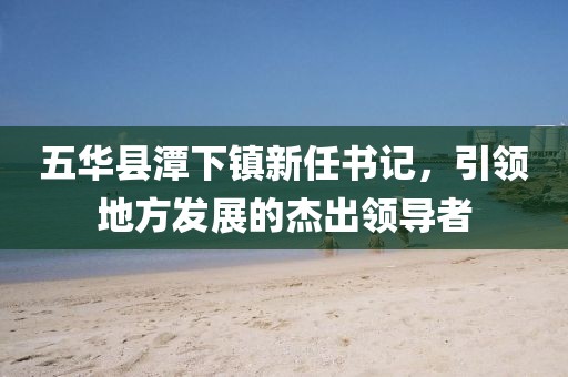 五華縣潭下鎮(zhèn)新任書記，引領(lǐng)地方發(fā)展的杰出領(lǐng)導(dǎo)者