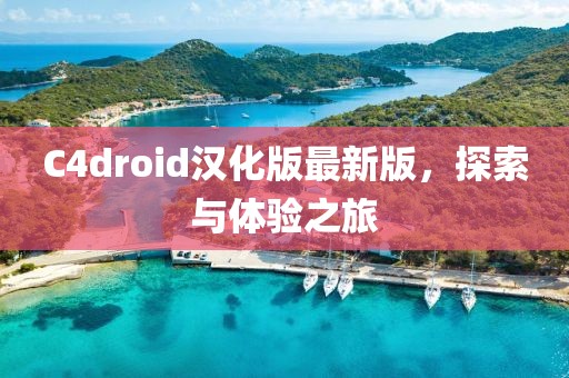 C4droid漢化版最新版，探索與體驗之旅