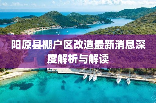 陽原縣棚戶區(qū)改造最新消息深度解析與解讀