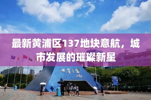 最新黃浦區(qū)137地塊意航，城市發(fā)展的璀璨新星