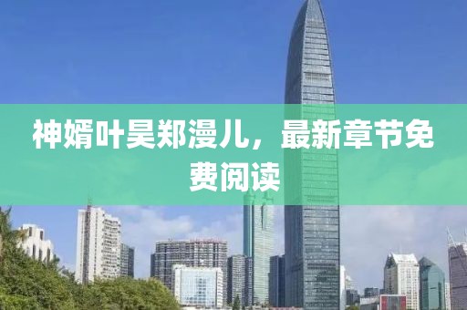 神婿葉昊鄭漫兒，最新章節(jié)免費(fèi)閱讀