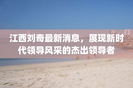 江西劉奇最新消息，展現(xiàn)新時(shí)代領(lǐng)導(dǎo)風(fēng)采的杰出領(lǐng)導(dǎo)者