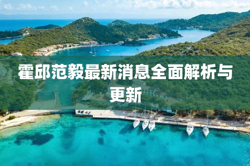 霍邱范毅最新消息全面解析與更新