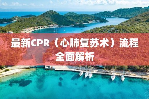 最新CPR（心肺復(fù)蘇術(shù)）流程全面解析