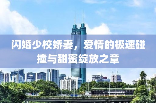閃婚少校嬌妻，愛情的極速碰撞與甜蜜綻放之章
