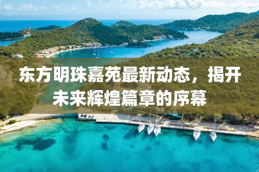 東方明珠嘉苑最新動態(tài)，揭開未來輝煌篇章的序幕