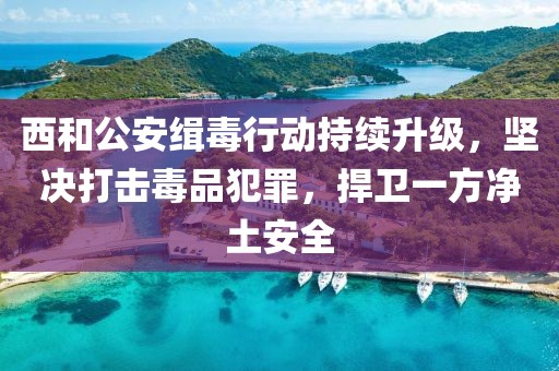西和公安緝毒行動(dòng)持續(xù)升級(jí)，堅(jiān)決打擊毒品犯罪，捍衛(wèi)一方凈土安全