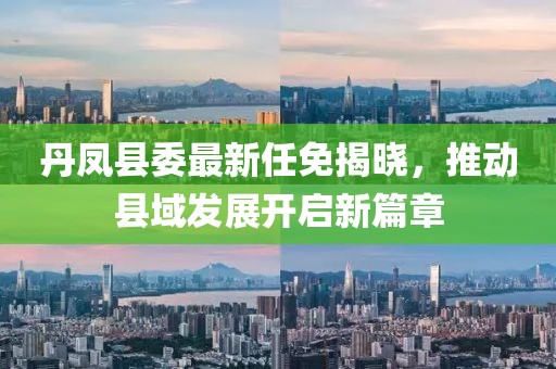 丹鳳縣委最新任免揭曉，推動縣域發(fā)展開啟新篇章