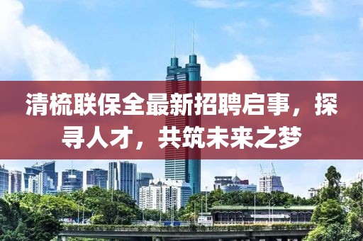 清梳聯(lián)保全最新招聘啟事，探尋人才，共筑未來之夢