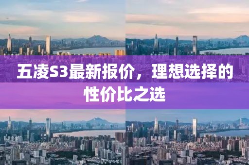 五凌S3最新報價，理想選擇的性價比之選