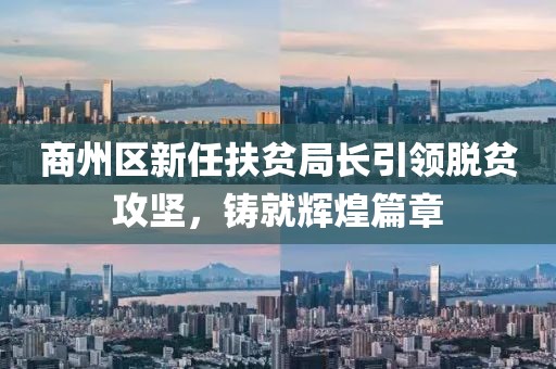 商州區(qū)新任扶貧局長引領(lǐng)脫貧攻堅(jiān)，鑄就輝煌篇章