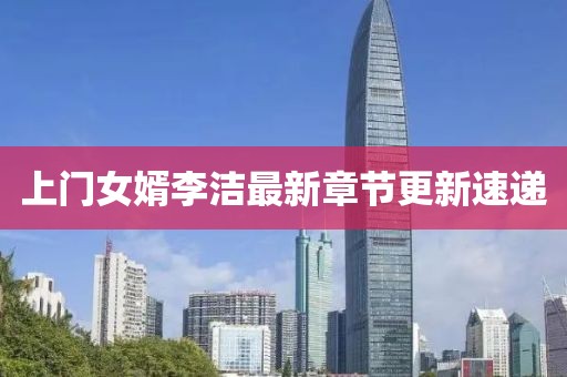 上門女婿李潔最新章節(jié)更新速遞