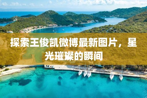 探索王俊凱微博最新圖片，星光璀璨的瞬間