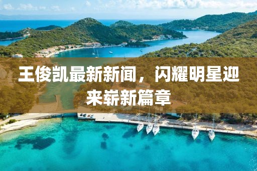 王俊凱最新新聞，閃耀明星迎來嶄新篇章