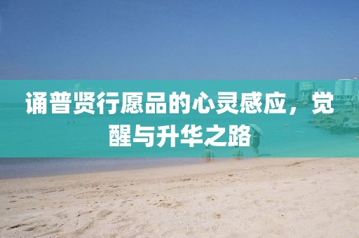 誦普賢行愿品的心靈感應(yīng)，覺醒與升華之路