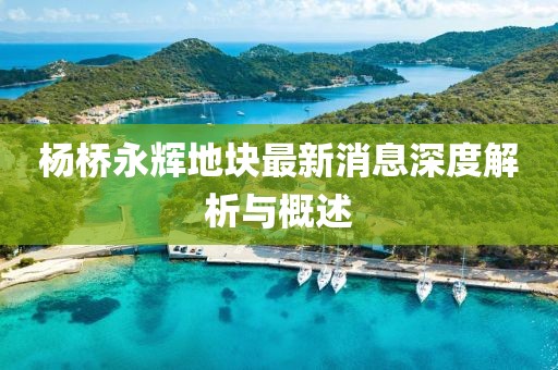 楊橋永輝地塊最新消息深度解析與概述