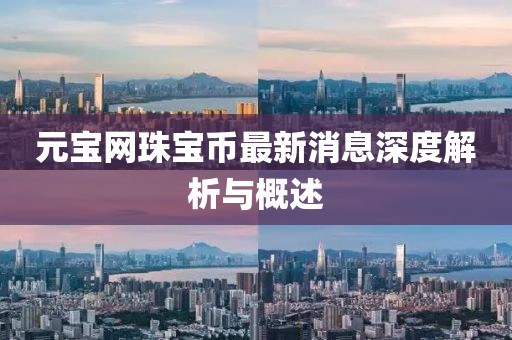 元寶網(wǎng)珠寶幣最新消息深度解析與概述